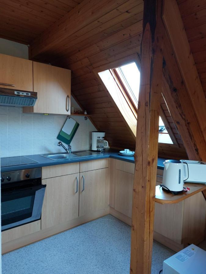Dachgeschosswohnung Mit Burgblick In Kues Бернкастель-Кюс Екстер'єр фото