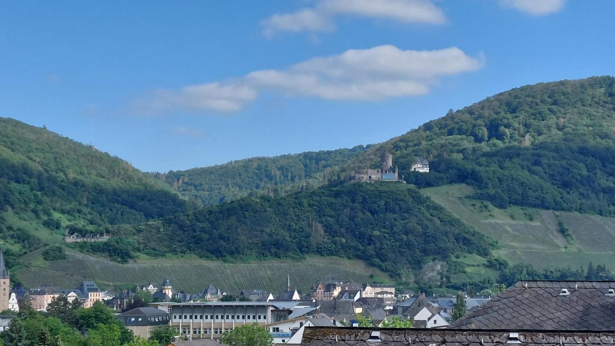 Dachgeschosswohnung Mit Burgblick In Kues Бернкастель-Кюс Екстер'єр фото